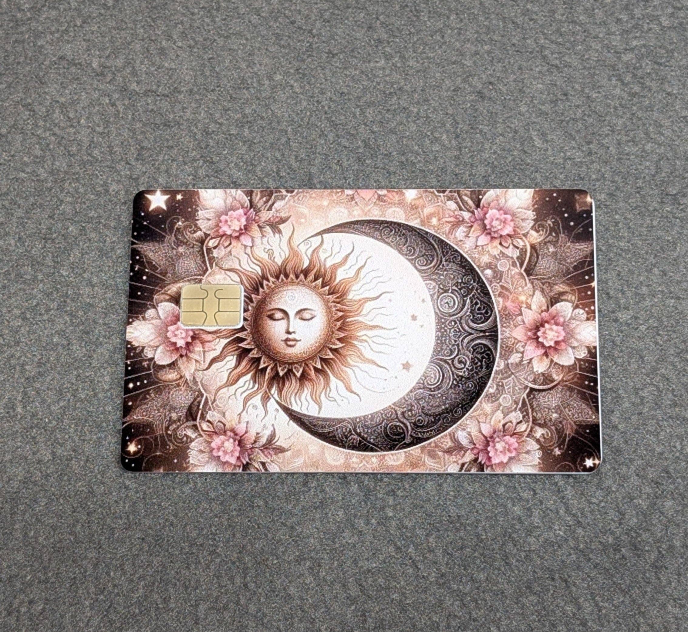 JTV Designs - Wholesale Phone & Laptop Stickers - Sun & Moon Credit/Debit Card Sticker, Skin, Cover