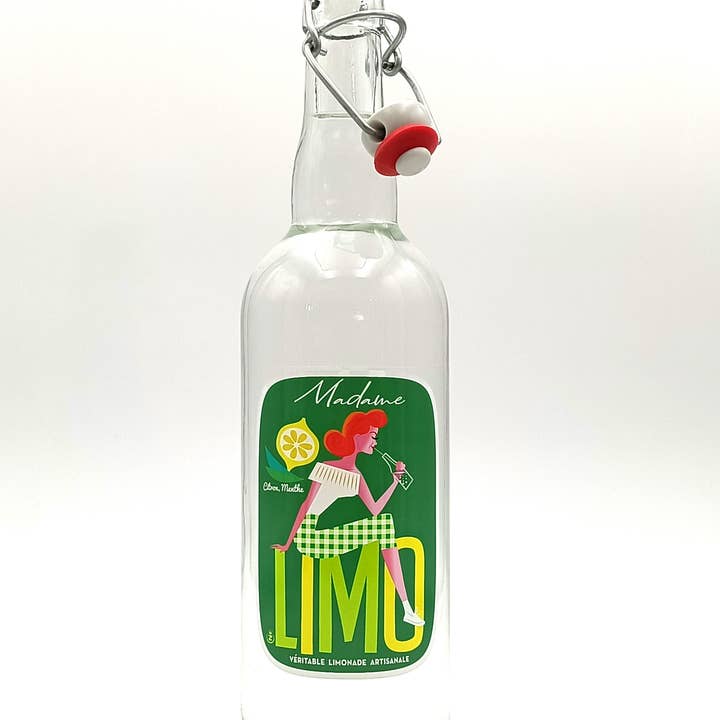 Organic lemonade, lemon/mint, 75cl for wholesale by LA BIERE DES ILES D'OR