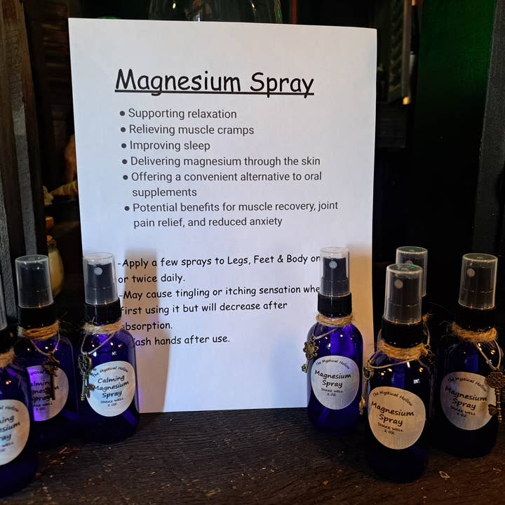 The Mystical Hollow - Wholesale Pain Relief Spray/Cream - Magnesium Spray