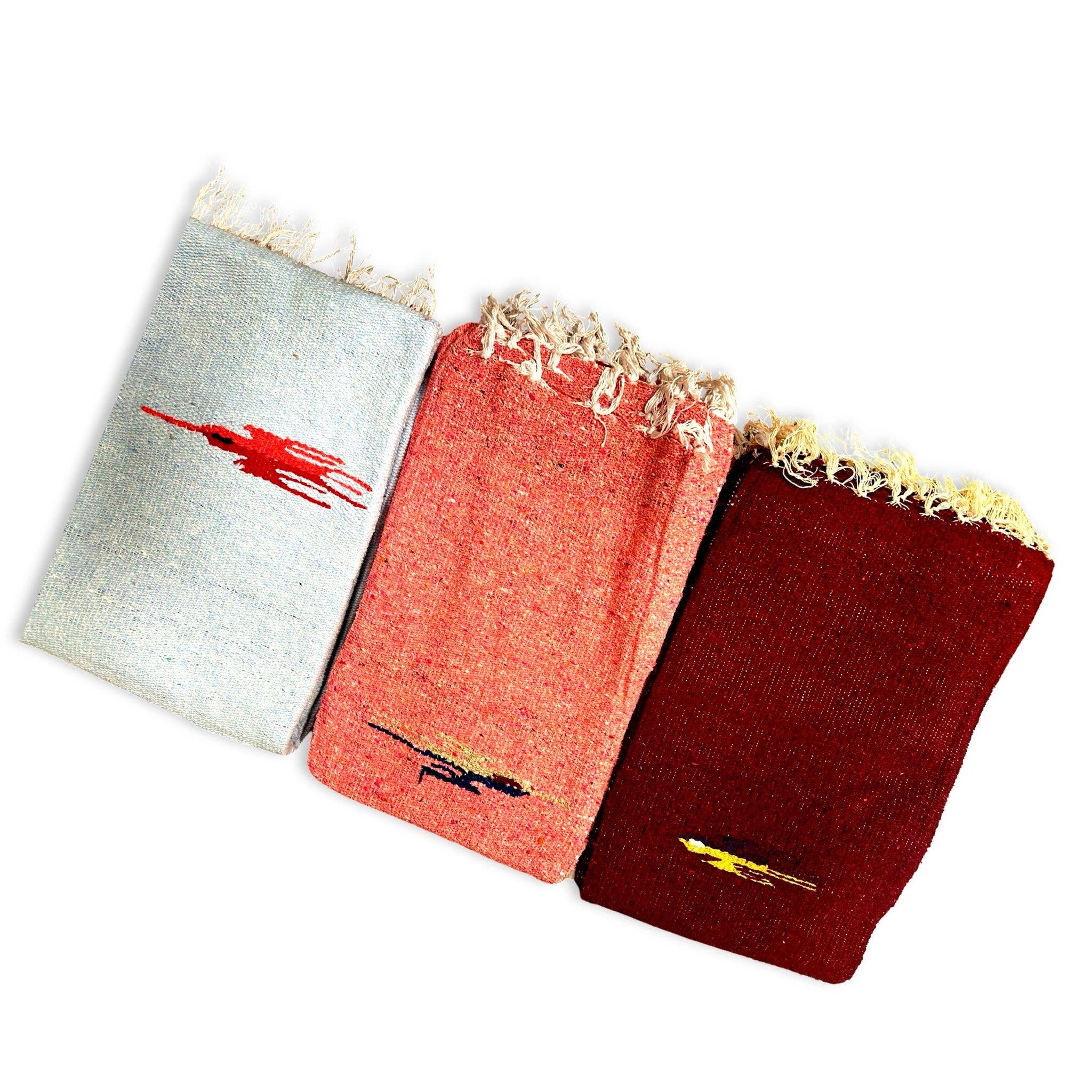 Sanyork Fair Trade - Wholesale Yoga Blanket - Thunderbird Yoga Woven Recycled Fibers Blanket Heavy 54" x 71