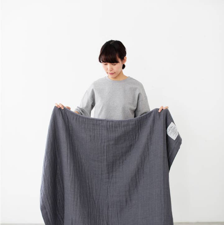 Morihata International Ltd. Co. - Wholesale Bath Towel - 2.5-Ply Gauze Bath Towel, Charcoal6
