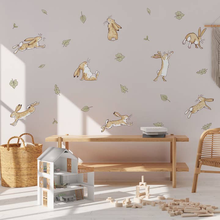 Stickerscape – wholesale Wall decal/stickers – Guess How Much I Love You Leaves Wall Sticker Pack1