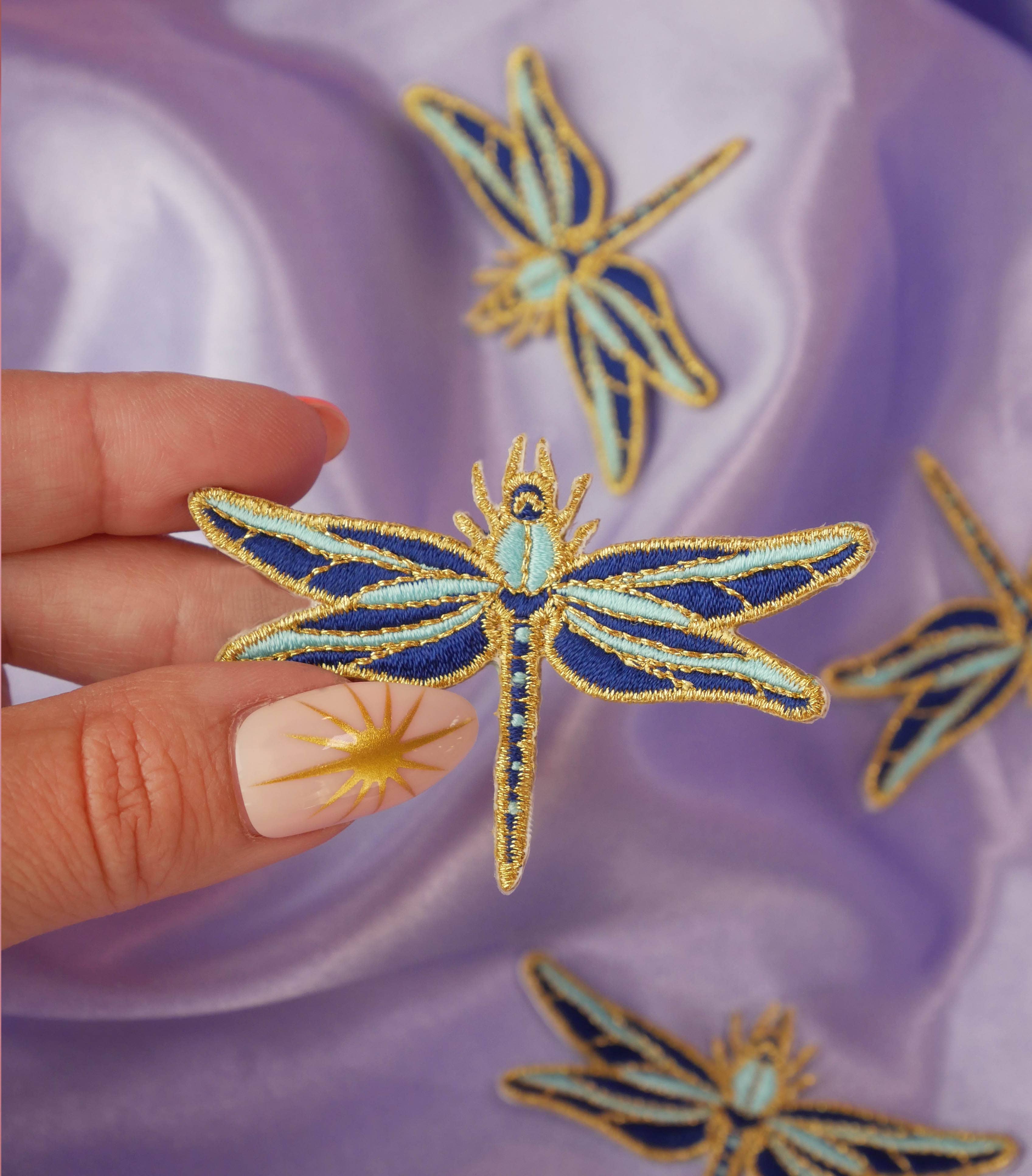 MALICIEUSE - Wholesale Patch - Iron-On Patch Dragonfly1