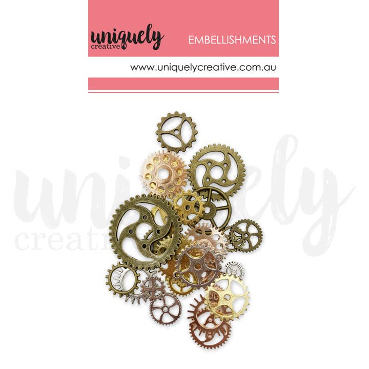 Mixed Metal Cogs for wholesale by Uniquely Creative