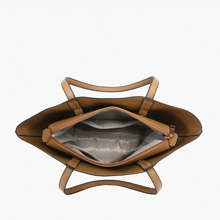 Jen & Co. - Wholesale Tote Bag - Women's - M2613 Millie Classic Paneled Tote6