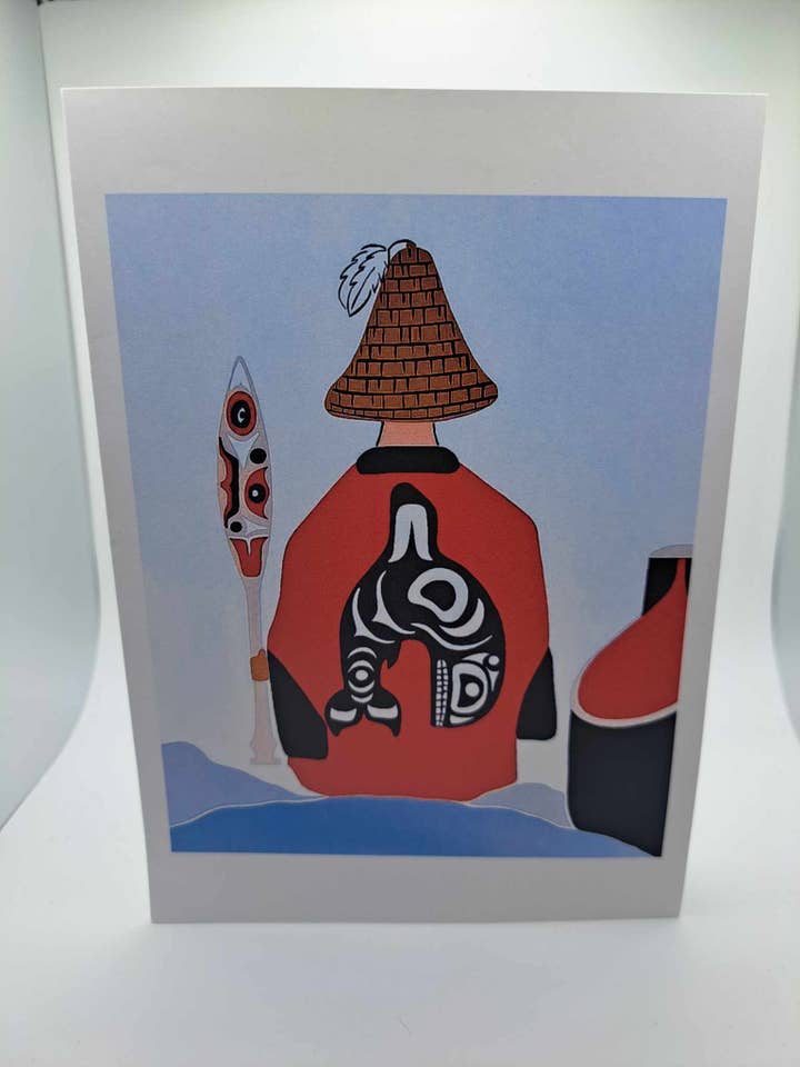 Viagem - Cartão em Branco 5x7 por atacado de 10 Buffalos Art