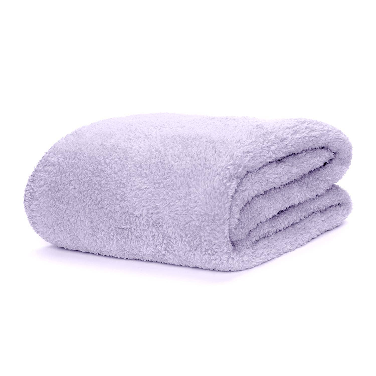 Wholesale Gifts Tomorrow - Wholesale Decoratiedeken - Snug-Rug Sherpa Plaid - Lavendel1