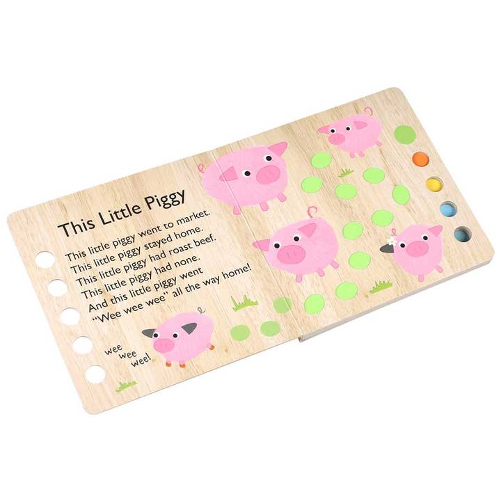 Simon & Schuster - Wholesale Baby & Toddler Book (0-2) - Touch and Trace Nursery Rhymes: This Little Piggy by2