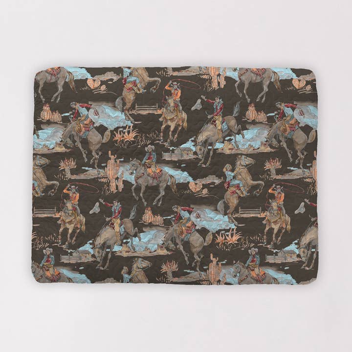 Birdie Charcoal Quilted Pet Bed for wholesale by Ida Mae Home