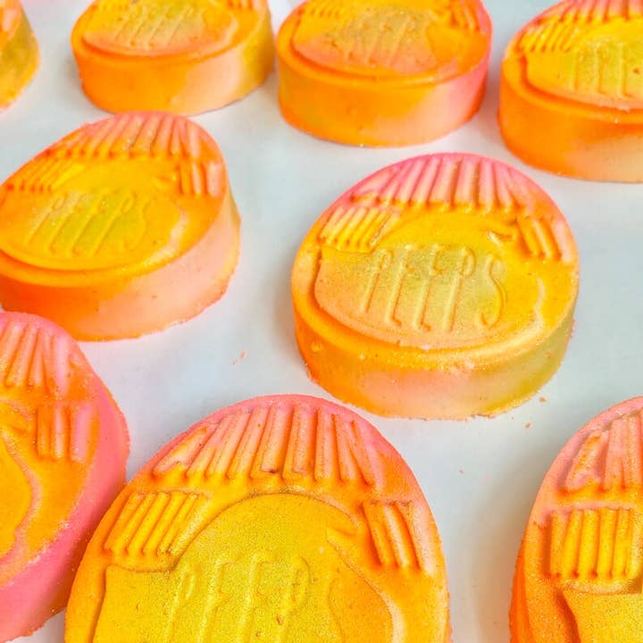 Easter Bath Bomb, Chillin' with my Peeps Bath Bomb for wholesale by The Burlap Barn Company