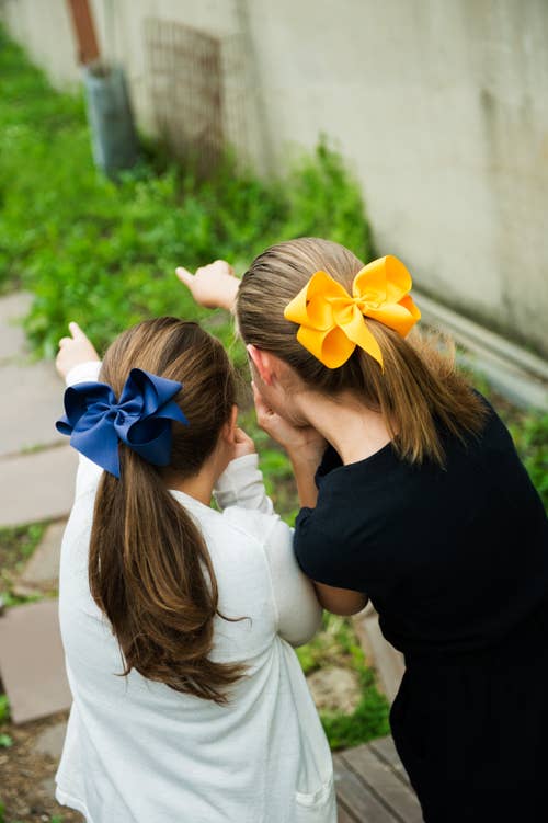 Bows Arts – Engroshandel Hårsløjfe - Børn – Giant (7 i.) Klassisk Grosgrain Bow by Color6