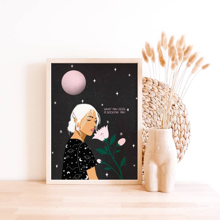 What You Seek Print for wholesale by Julia Kestner Designs