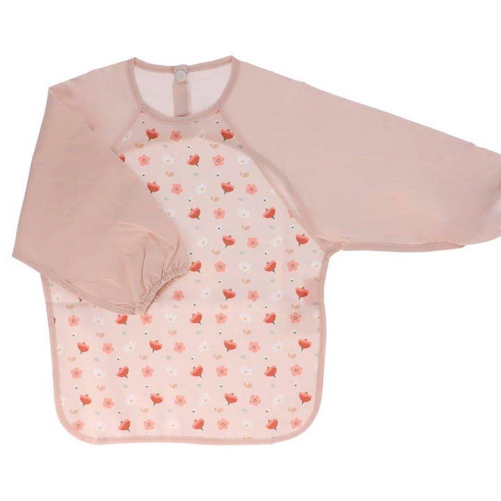 Little Garden Sleeved Bib for wholesale by Tutete