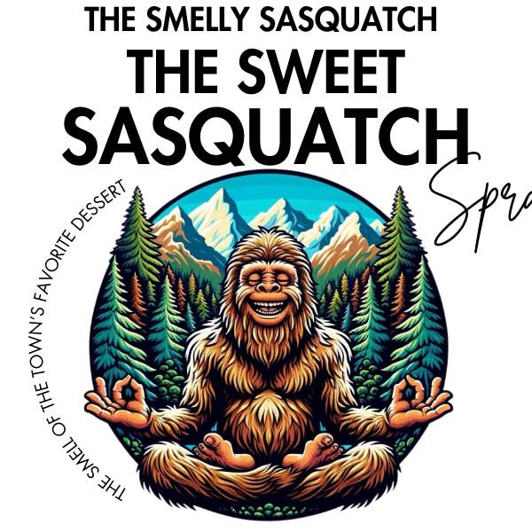 The Sweet Sasquatch Spray for wholesale by The Smelly Sasquatch