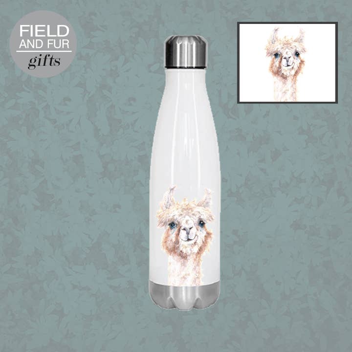 Garrafa de bebidas isolada, Jasper, Alpaca por atacado de Field and Fur Gifts