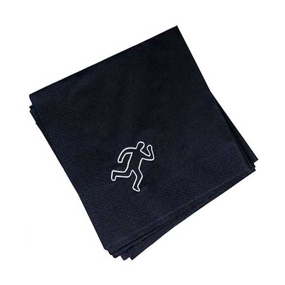 RHG Events LTD – wholesale Disposable napkin – Crime Scene Napkins0
