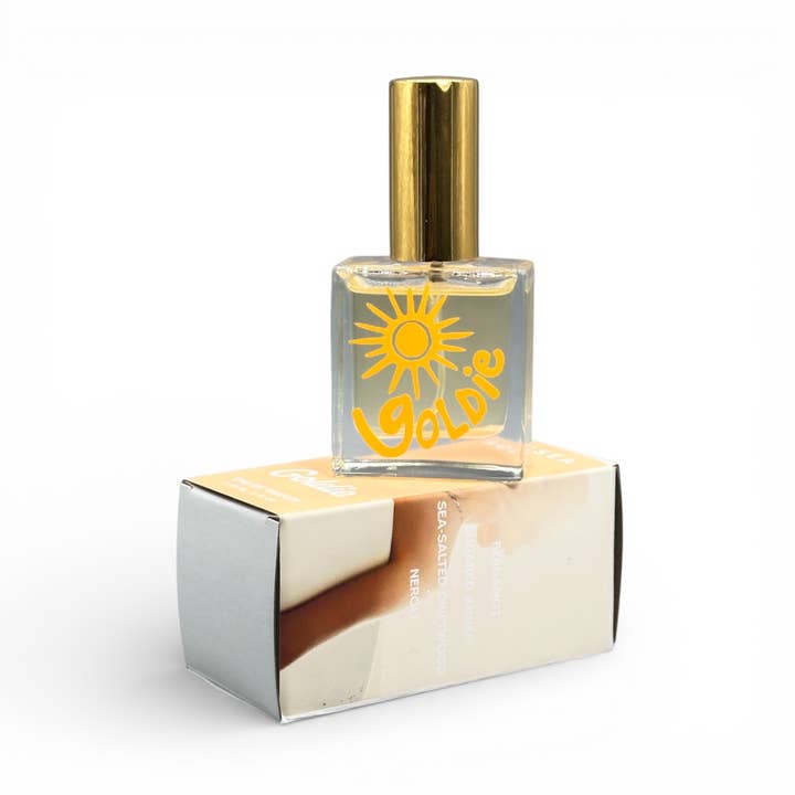 GOLDIE Eau de Parfum • Bergamote & Ambre pour la vente par Solisea
