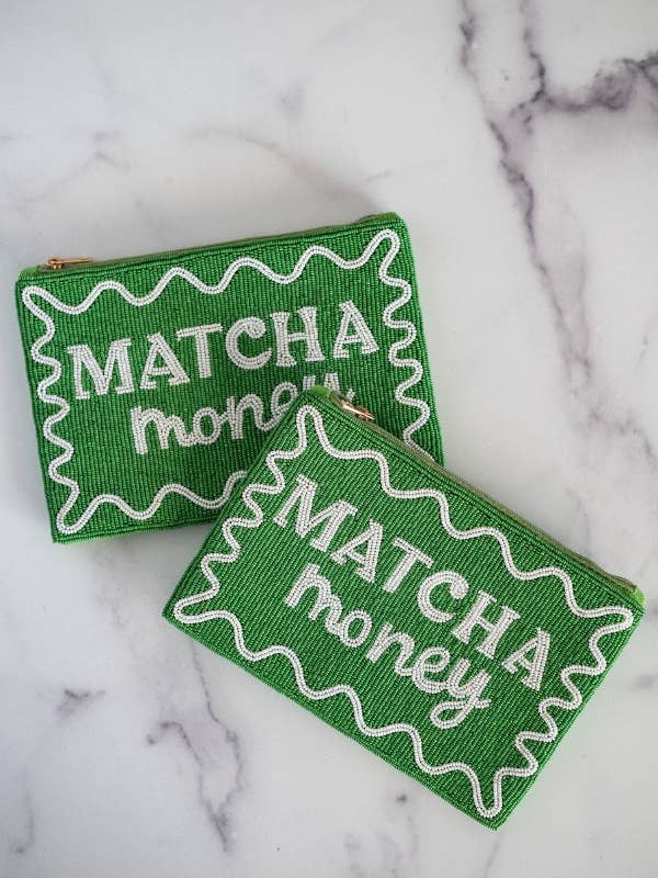 The Matcha Money Mini Clutch for wholesale by The Tiny Tassel