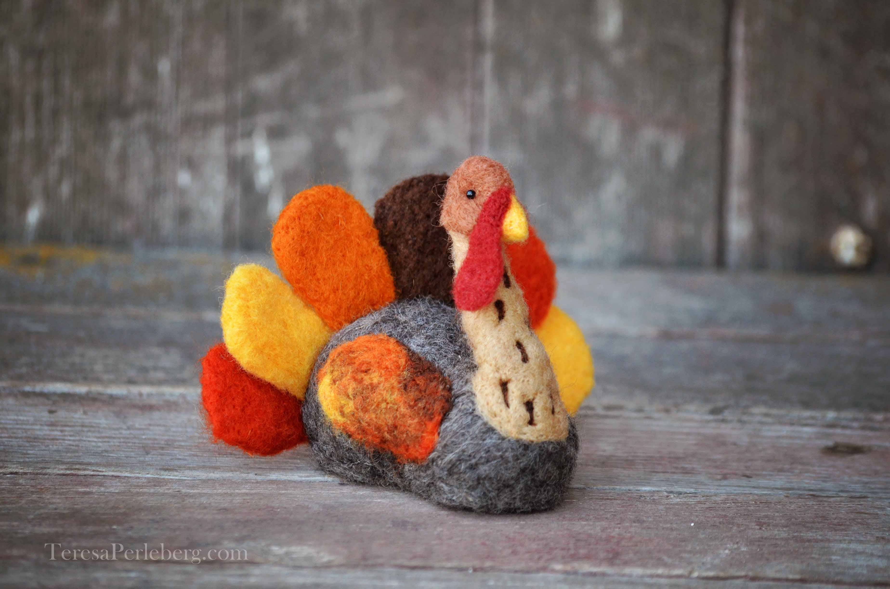 Bear Creek Felting - Wholesale DIY Craft Kit - Turkey Needle Felting Kit6