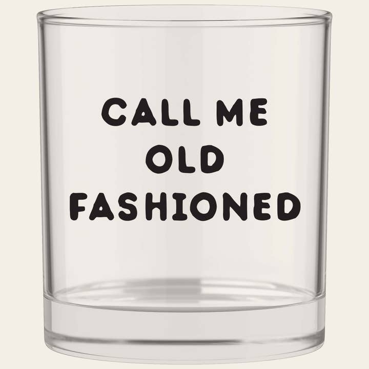 Call Me Old Fashioned Bourbon Whiskey Rocks Glas für den Großhandel von Barrel Down South