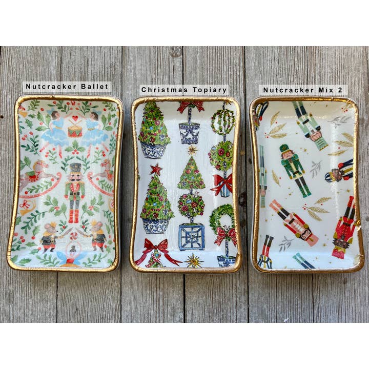 Ten Twenty Six Designs - Wholesale Jewelry Dish - Christmas Ceramic Jewelry tray4