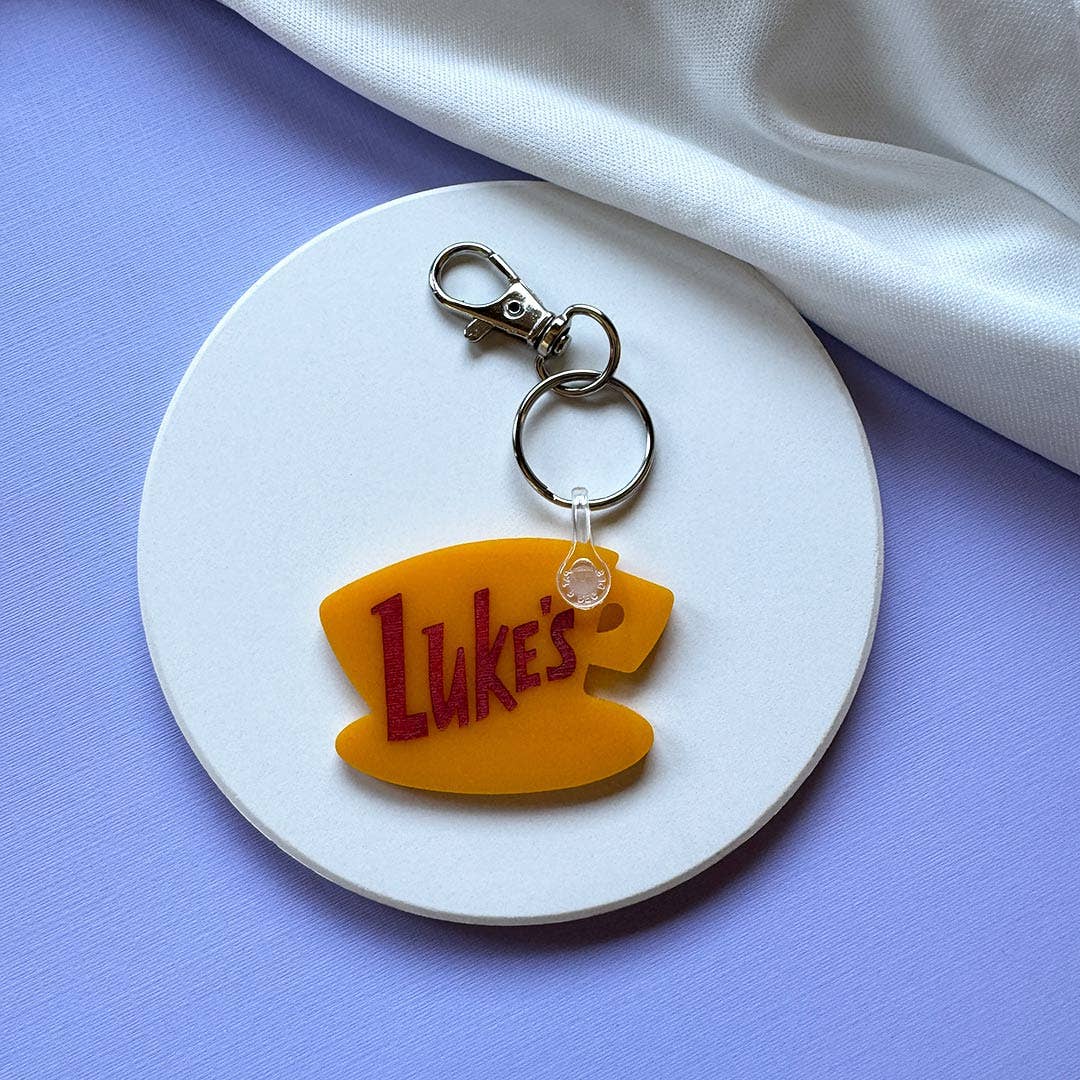 The Crafted Makerie - Wholesale Keychain - Women's - Luke's Coffee Keychain1