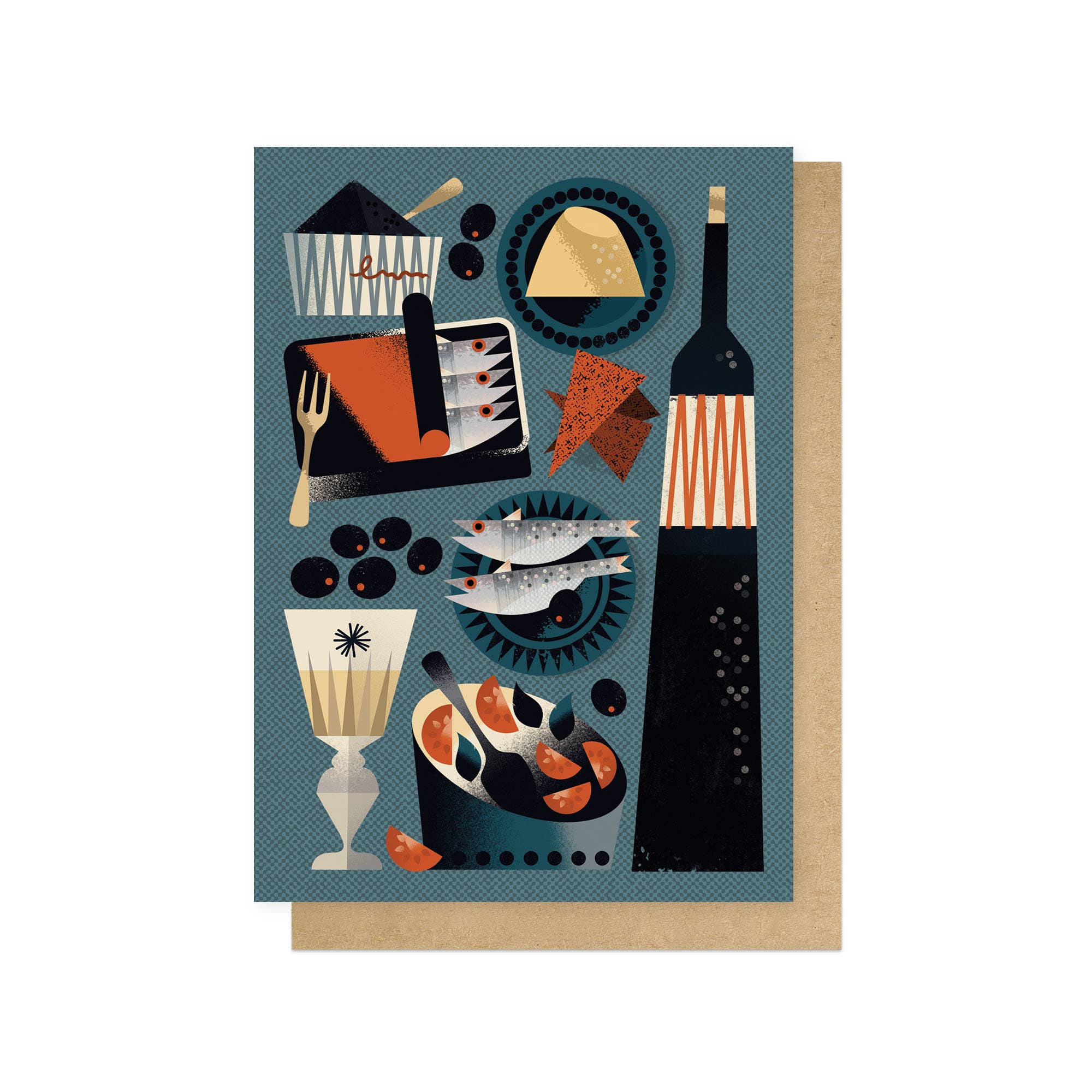 East End Prints - Greetings Cards & Postcards – wholesale Everyday greeting card – Apero Greetings Card