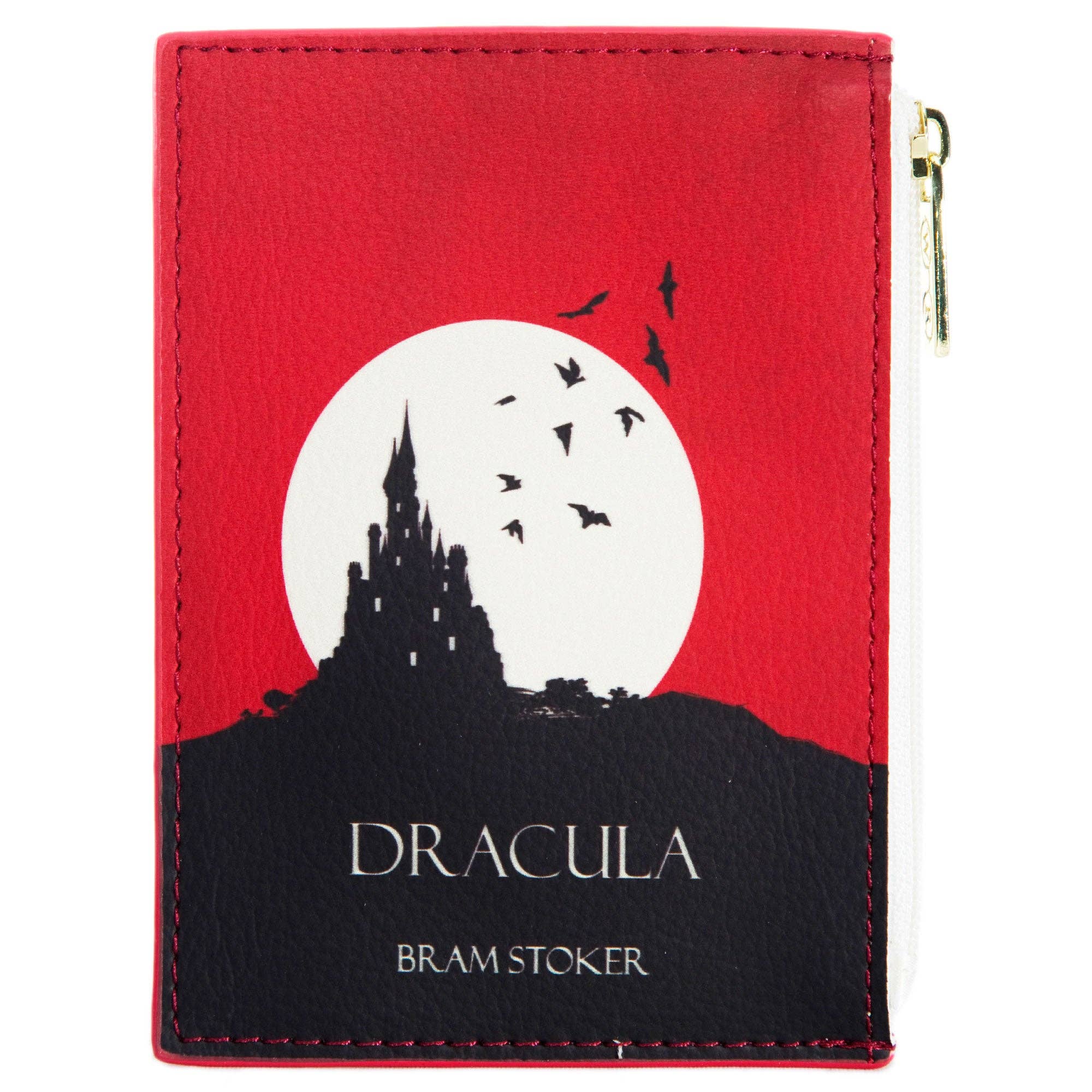 Well Read Company - Wholesale Coin Purse - Women's - Dracula Moon Red Book Coin Purse Wallet2