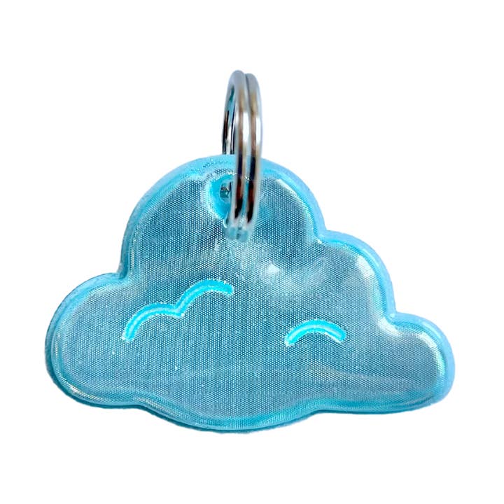 KITTYRAMA CLOUD CAT CHARM – Reflective, Safe, High Visibility for wholesale by Kittyrama