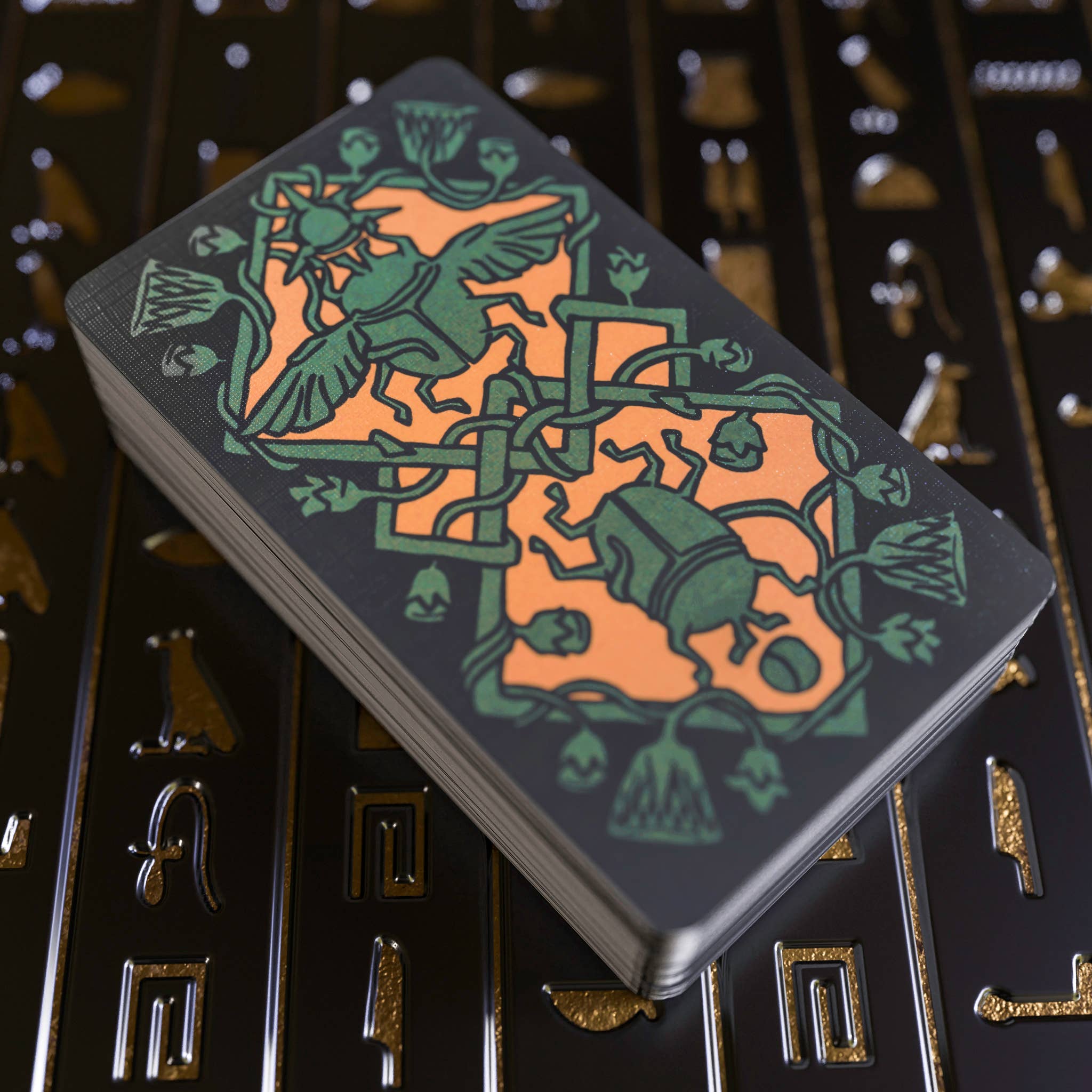 Da Brigh Tarot - Vente Cartes de tarot - Jeu de cartes de tarot Tarot of The Nile sur le thème de l'Égypte antique3