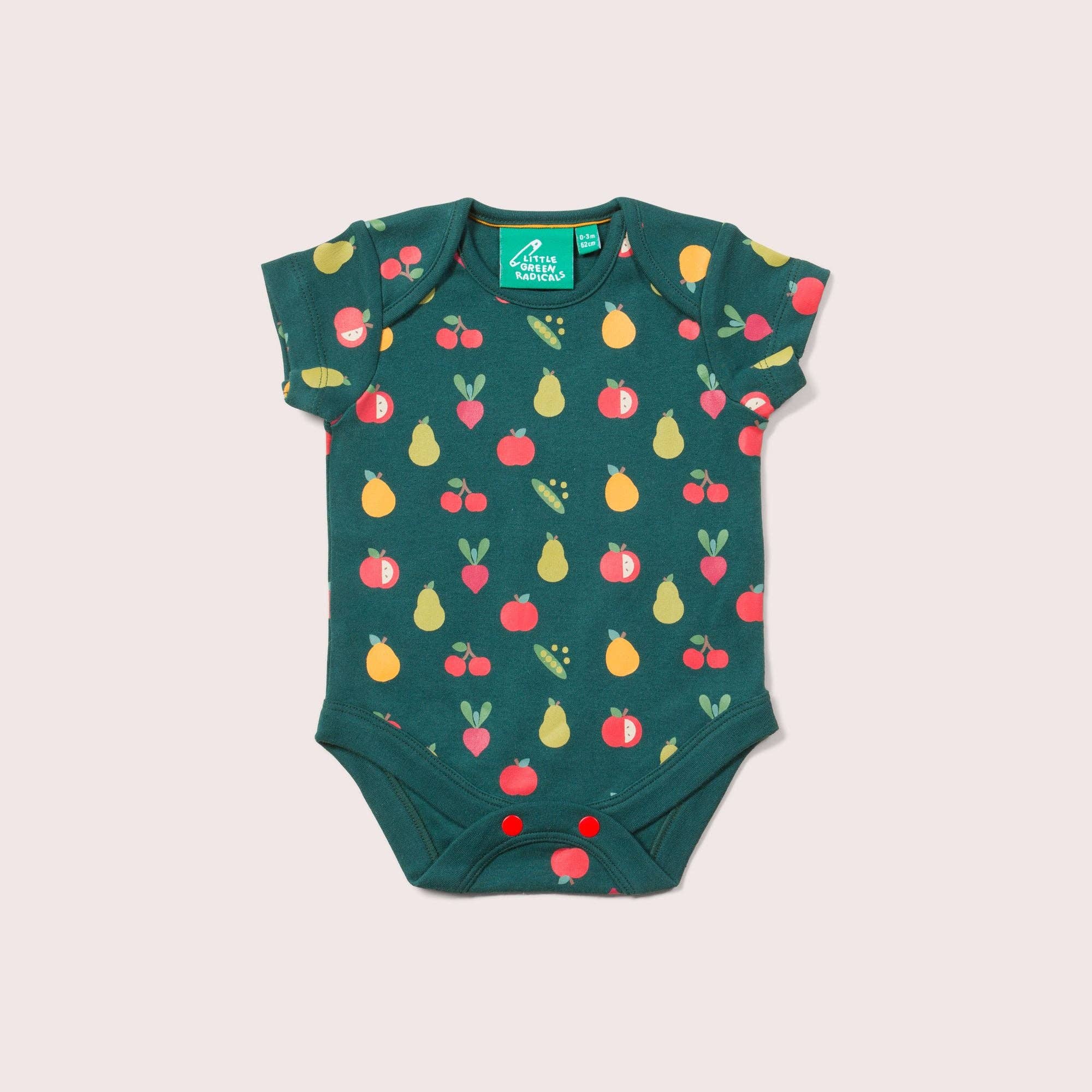Vegetable Patch Organic Baby Bodysuit Set - 2 Pack for wholesale on Faire1