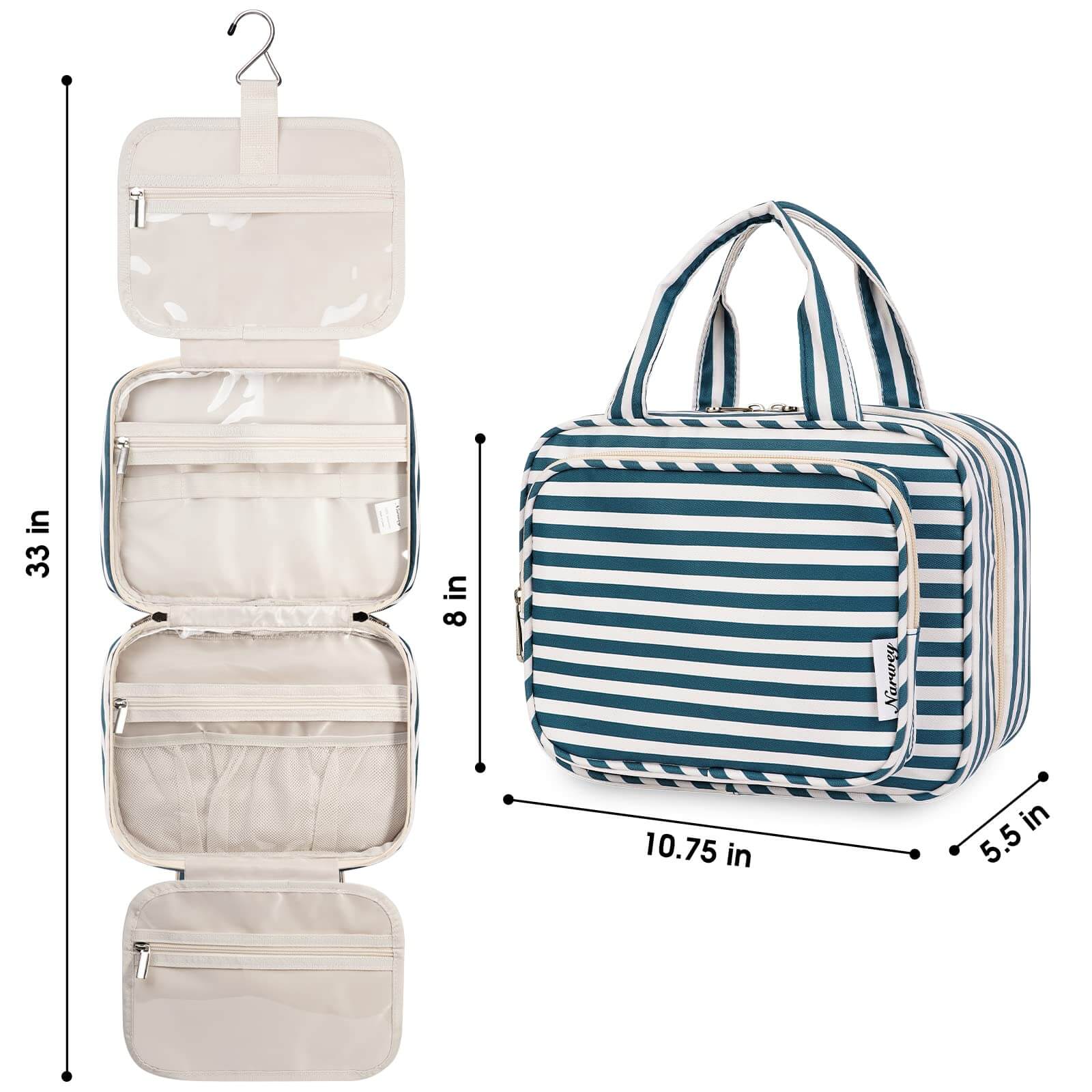 wandf – Großhandel Schmink-/Kosmetiktasche – Hängender Kulturbeutel für Frauen Reise-Make-up-Tasche68