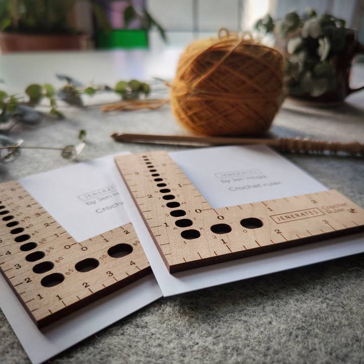 Jenerates by Jen Hogg - Wholesale Knitting/Crochet Supplies - Jenerates Crochet Rulers4