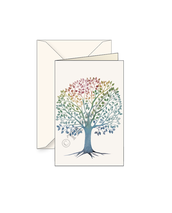 Freund Mayer & Co. – wholesale Anteckningsbok – Presentförpackningskort med kuvert 3x4"-Multi mönster8