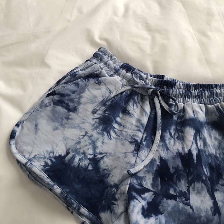 Rosa Clothing - Wholesale Shorts - Women's - Viral trendy Tie-Dye Camo athletic short11