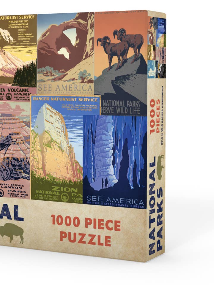 National Parks Puzzle for wholesale by Gibbs Smith