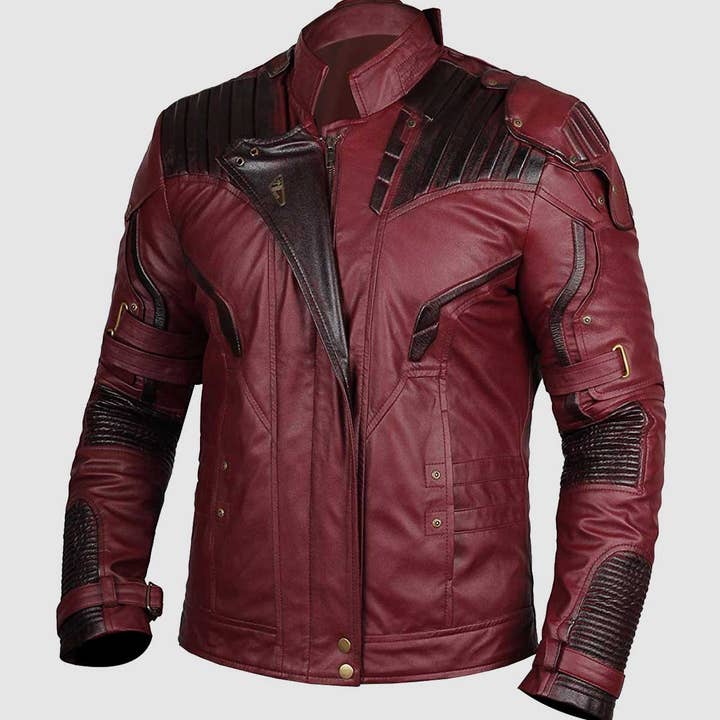 Dunkelrote Lederjacke für den Großhandel von The Royale Leather