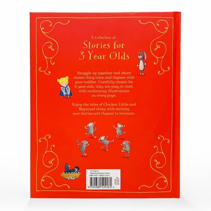 Cottage Door Press - Wholesale Preschool Book (3-5) - A Collection of Stories for 3 Year Olds Keepsake Book3