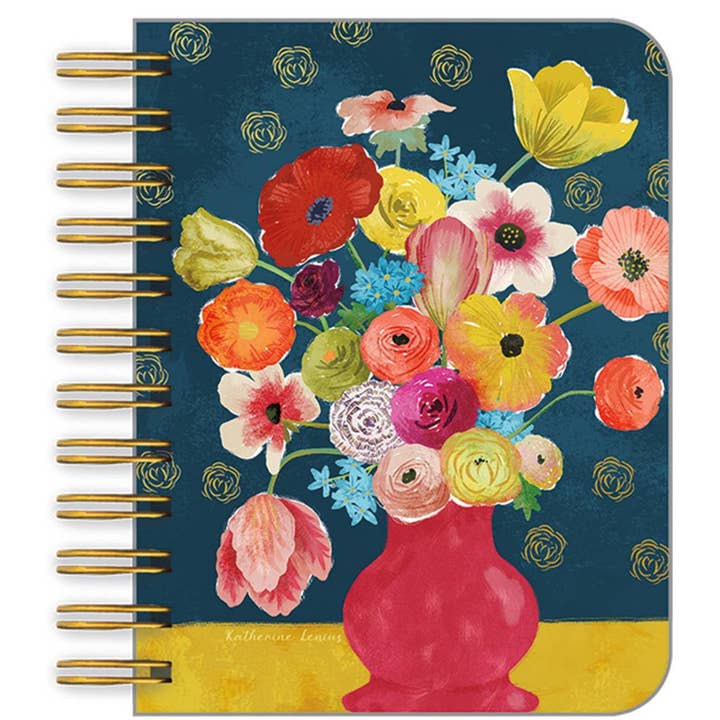 Bonito cuaderno pequeño floral con lámina para venta al por mayor de On The Bright Side