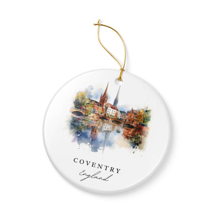 Premium Travel Art - Wholesale Ornament - Coventry Xmas Ornament | Ceramic | Travel Gift2