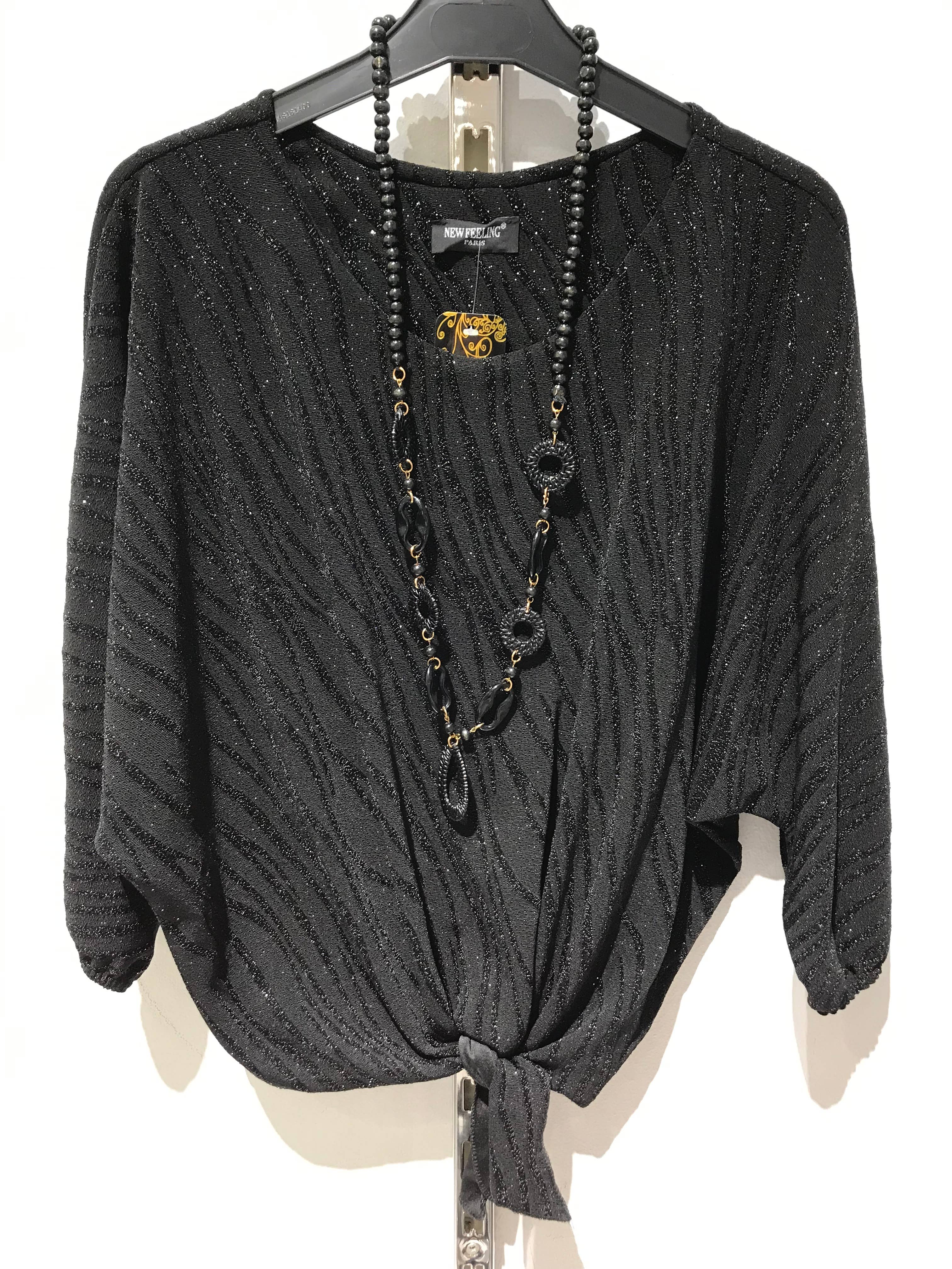 Only Yuan - Wholesale Blouse - Women's - ref 90444 glitter party blouse1