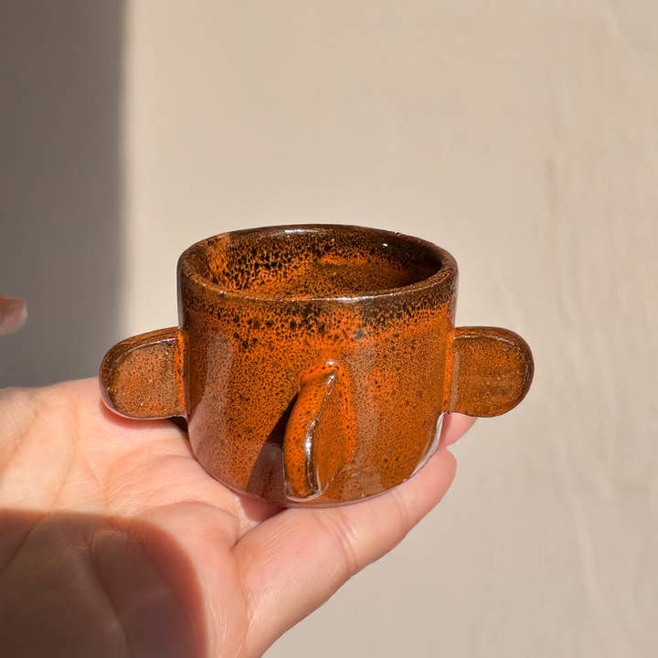 Holydirtstudio.com - Wholesale Coffee Mug - Ceramic Flower Espresso Cup, Unique Ceramic Coffee Mug, Made to Order1