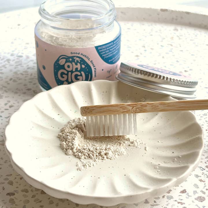 OHGIGI®️ - Wholesale Toothpaste - Organic Tooth Powder 'Minty+ Brush'4
