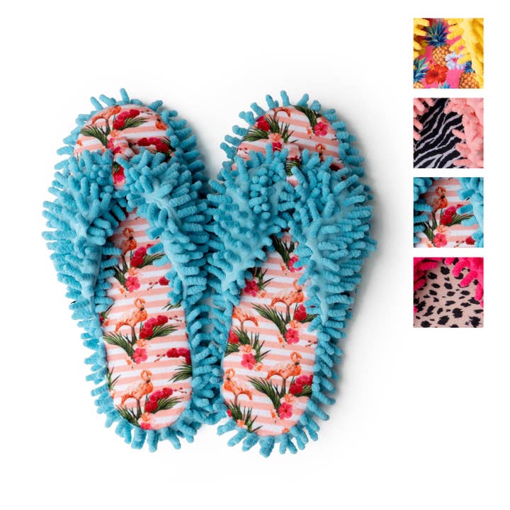 DM Merchandising - Vendita all'ingrosso Pantofole - Donna - Pantofole da casa di zia Deloris con due piedi sinistri in stock