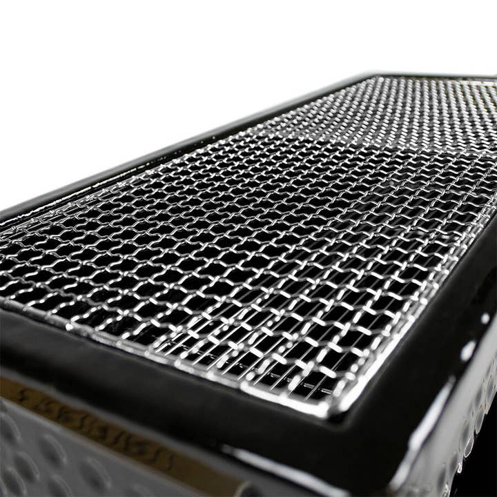 YAKINIKU® | Original Japanese Grill - Wholesale Outdoor Grill Tools - YAKINIKU LARGE Rectangular Shichirin Konro & Yakitori grill3