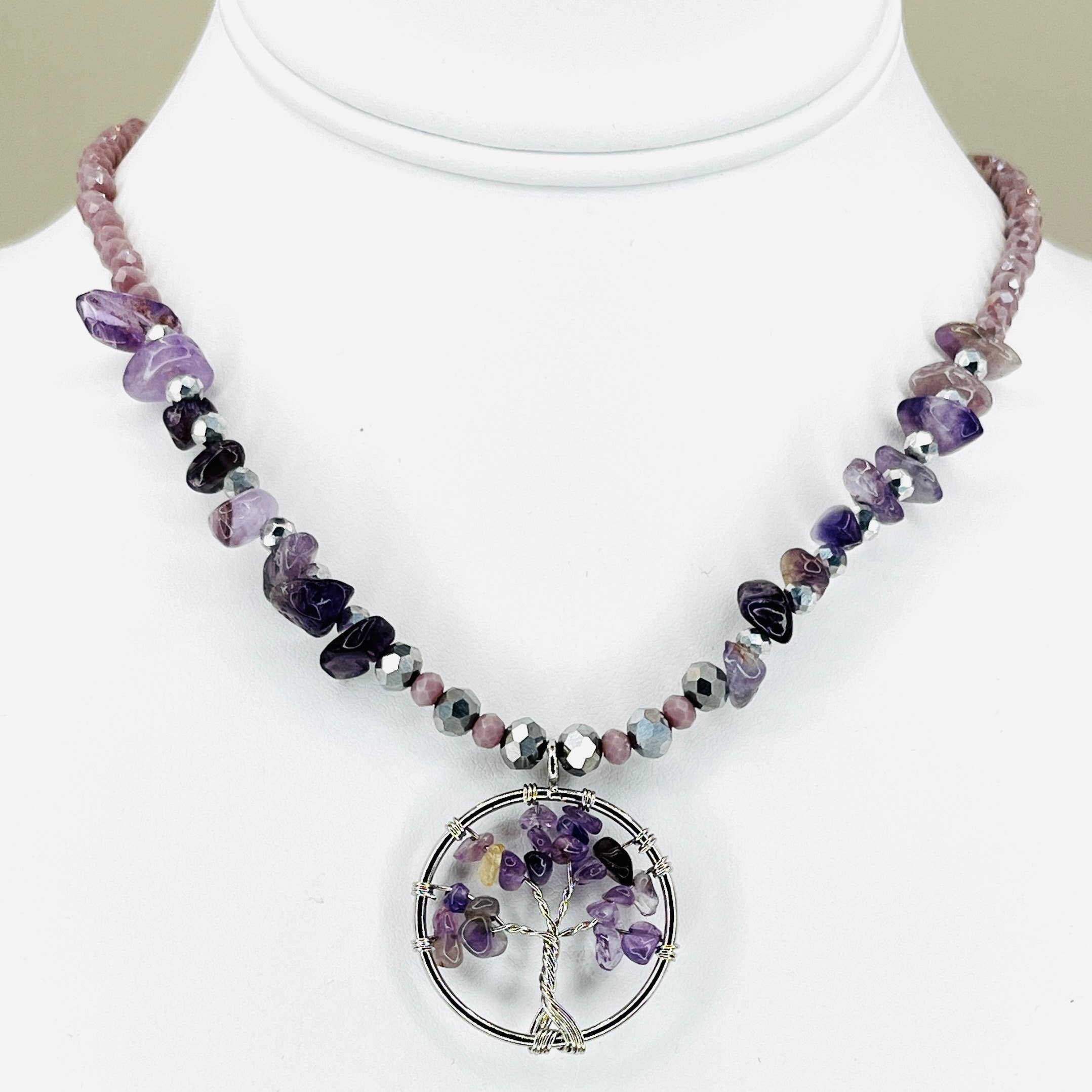 Loli - Wholesale Decorative Tabletop Object - Amethyst Gemstone Tree – Symbol of Peace and Harmony1