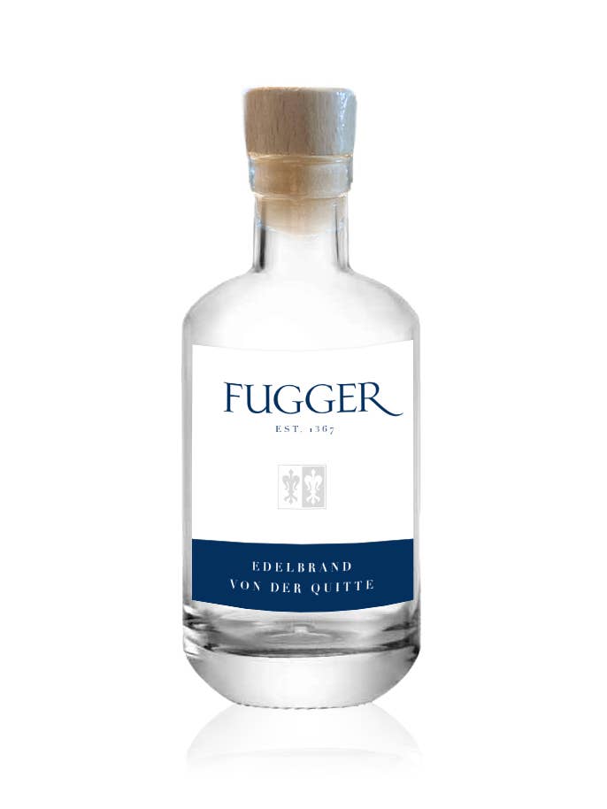 Acquavite Fugger di mela cotogna 0,2 litri 45% vol. per la vendita all'ingrosso da parte di Fugger Destillate