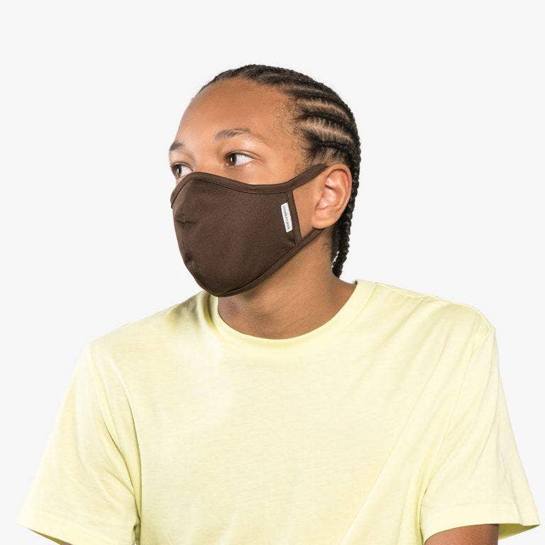 MakMask - Wholesale Protective Face Mask/Shield - Dark Chocolate Mask1