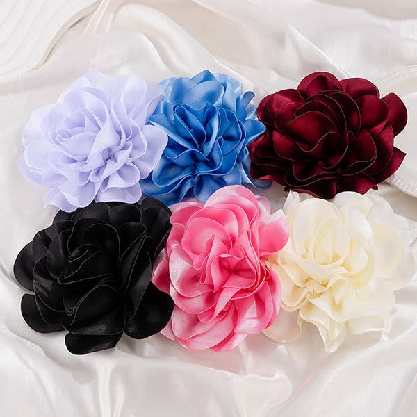 UZ Wholesale Store - Vendita all'ingrosso Spille - Spilla a forma di fiore monocromatica1