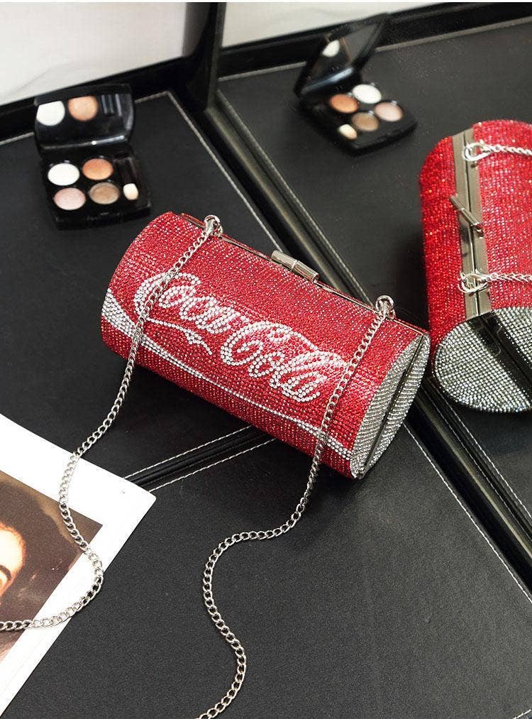 Jewelry-2-Slay - Wholesale Crossbody Bag - Women's - Swarovski Crystal Coke3